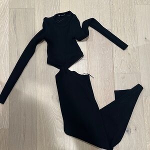 Zara Elegant Black Jumpsuit